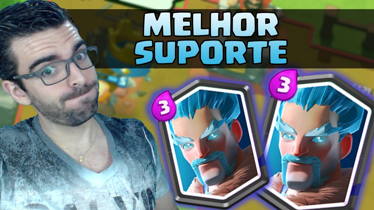 MAGO DE GELO O MELHOR SUPORTE - CLASH ROYALE