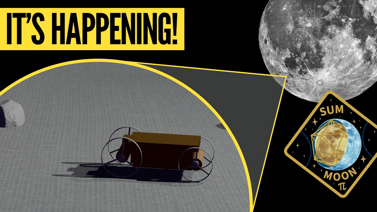 Calculating pi with an actual lunar rover (Moon Pi Update!)
