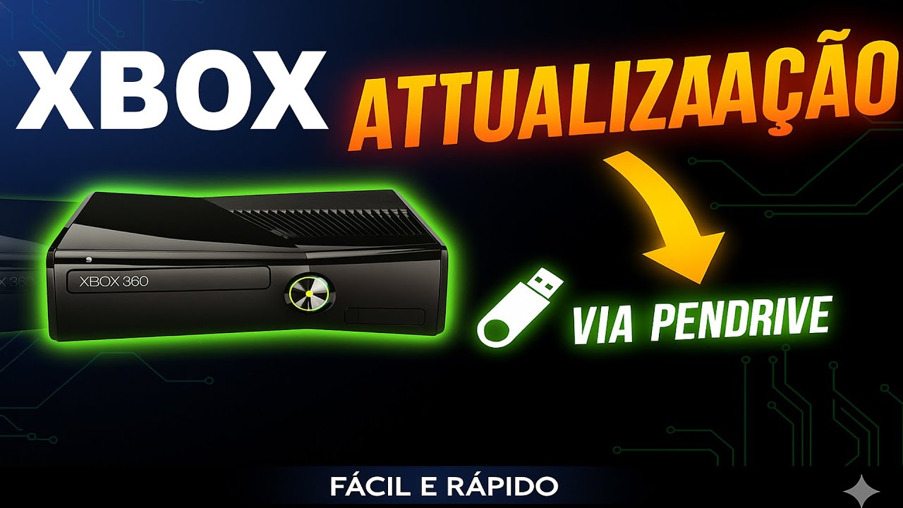 👉 COMO ATUALIZAR XBOX 360 PARA A ÚLTIMA VERSÃO OFICIAL (2.0.17559.0) | VIA PENDRIVE OFFLINE