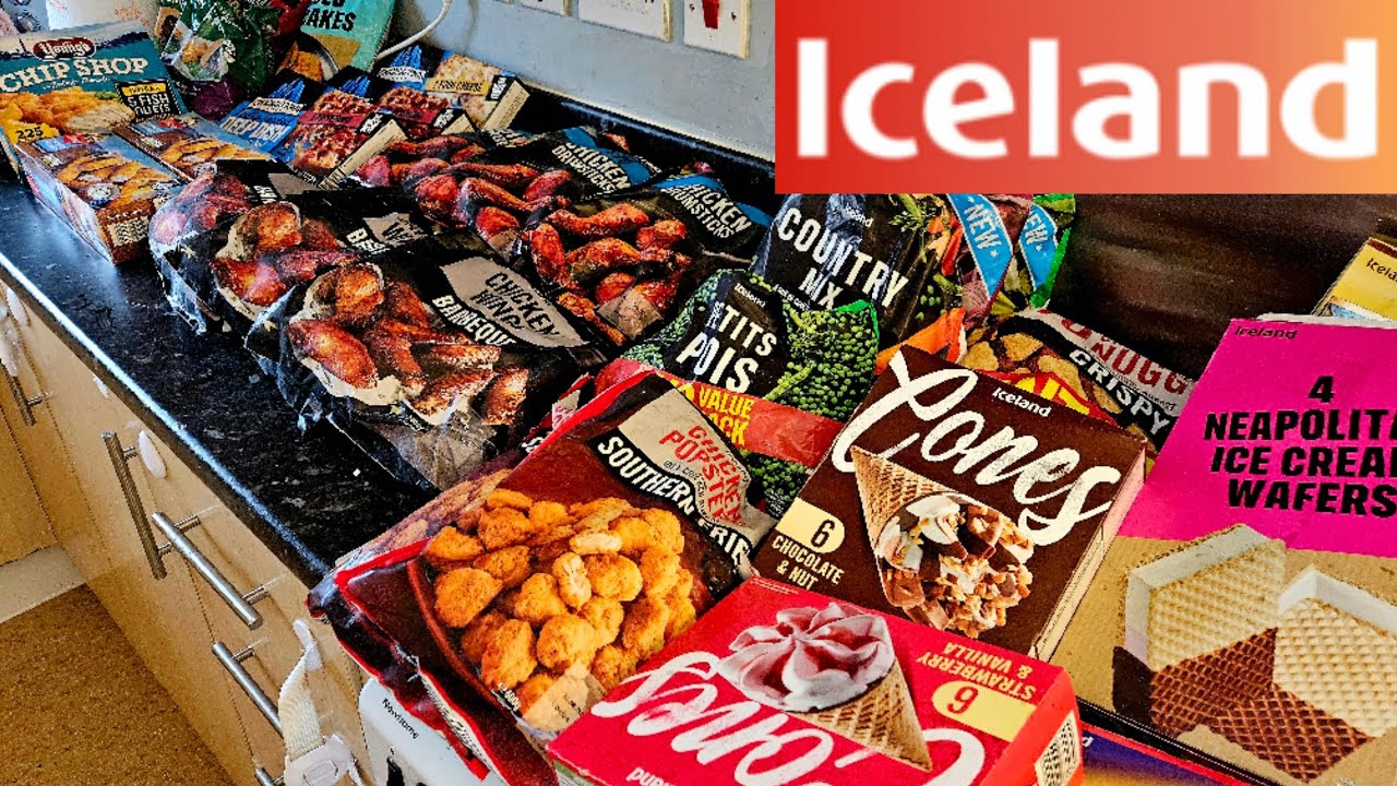 Iceland Food Grocery Haul | £100 Food Shop | UK Mum Of 4