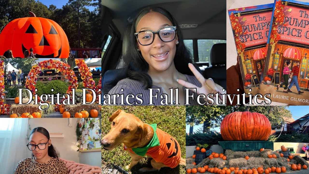 Digital Diaries|Thrifting| Fall Festival| Cleaning My Car✩₊˚ෆ≽^• ˕ • ྀི≼✩