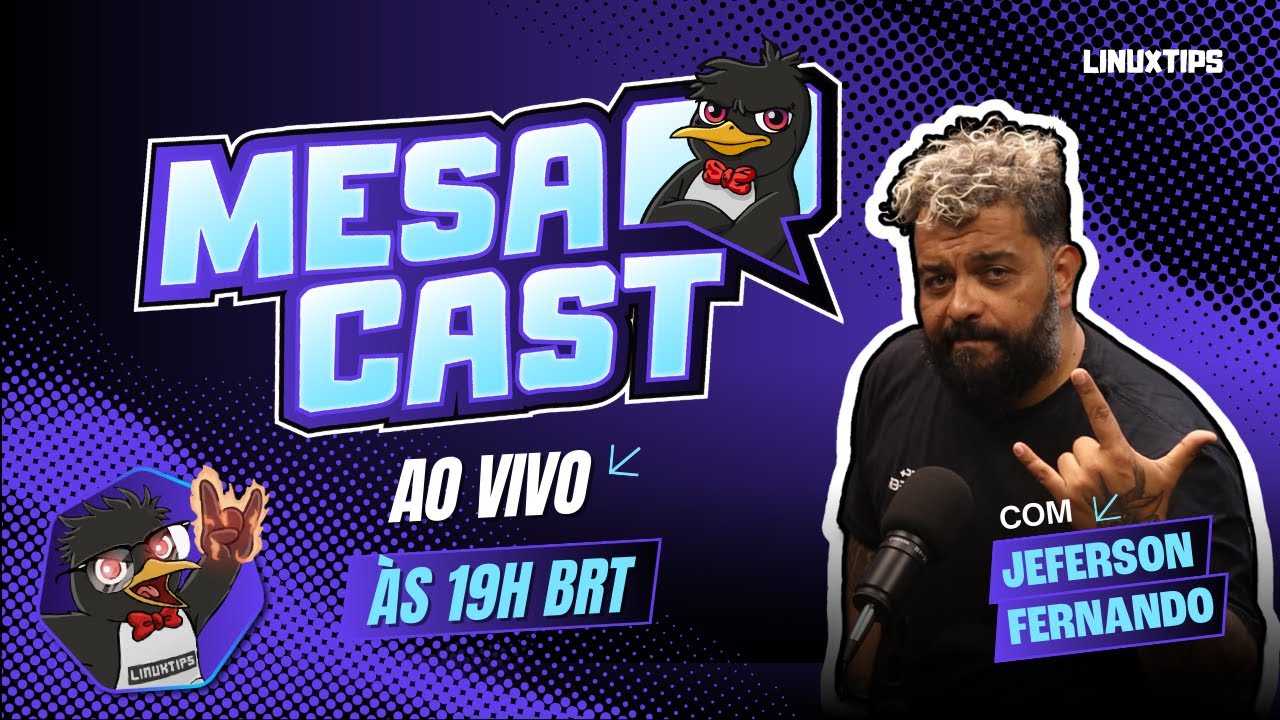 MESACAST AO VIVO COM O JEFERSON!