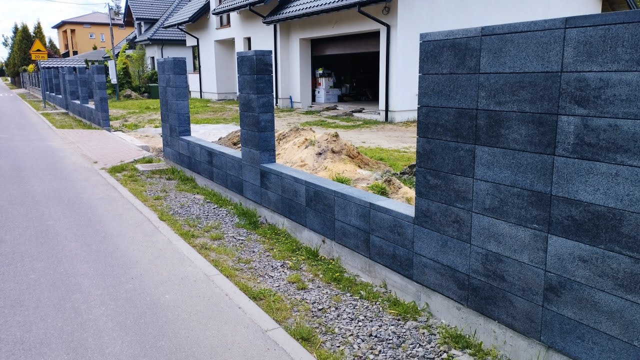 Ogrodzenie modułowe systemowe JONIEC MONTAŻ Lubelskie/Mazowieckie DAW-BUD Usługi Ogólnobudowlane