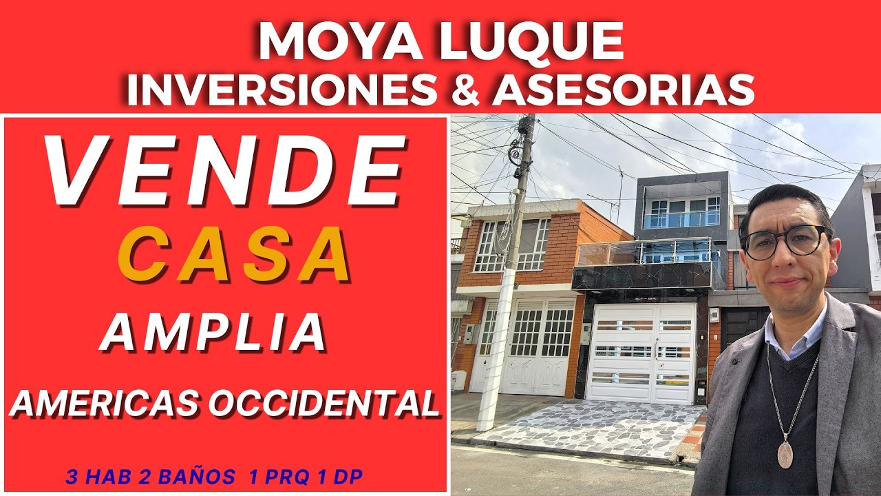 VENTA CASA AMERICAS OCCIDENTAL $850 MILLONES NEGOCIABLES