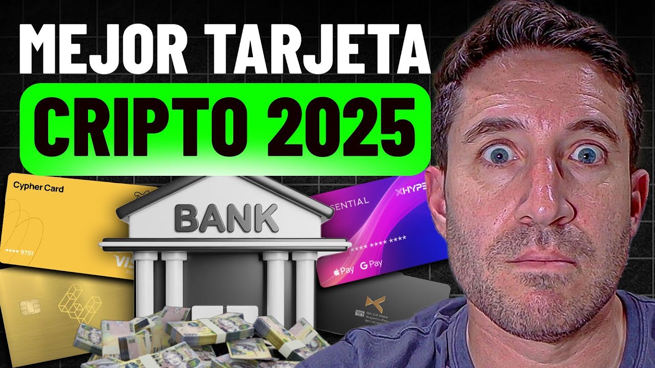 ⚠️ Prob&eacute; las 4 TARJETAS CRIPTO m&aacute;s TOP de 2025 &mdash; la GANADORA te sorprender&aacute;