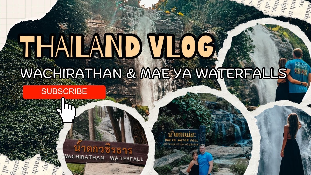 Wachirathan & Mae Ya Waterfalls in Doi Inthanon, Chiang Mai, Thailand