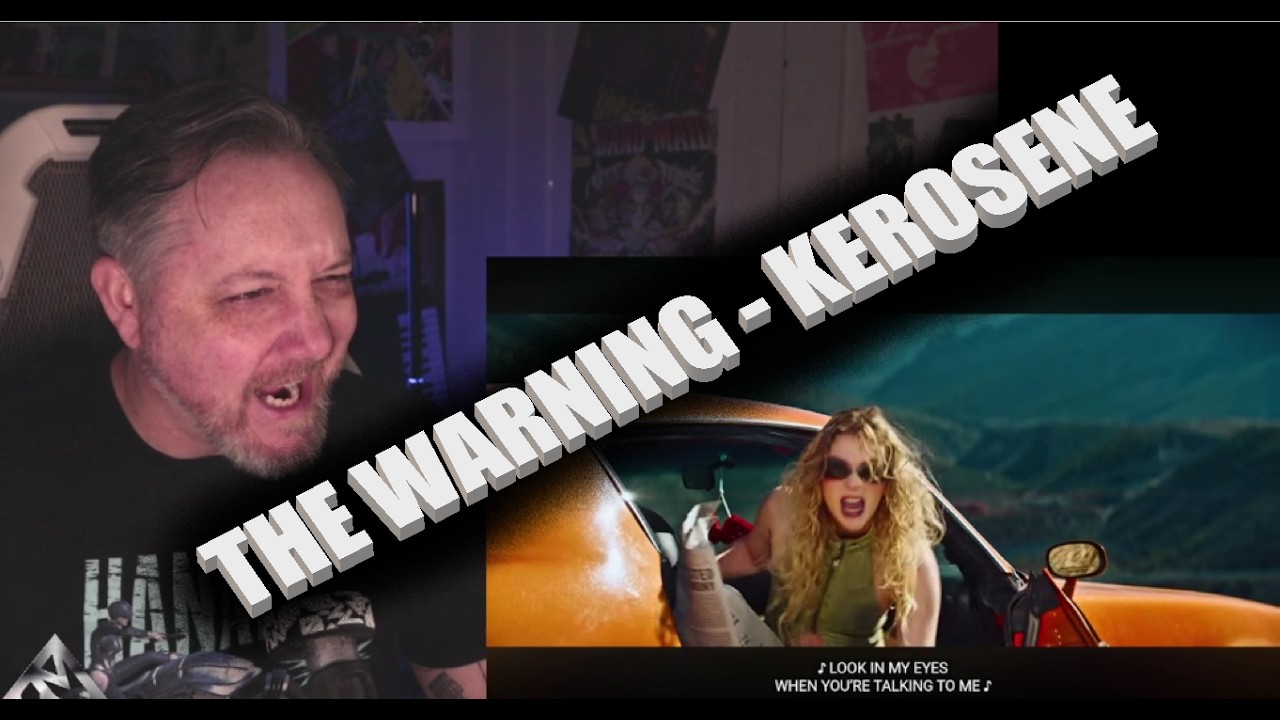 THE WARNING - KEROSENE - Ryan Mear Reacts