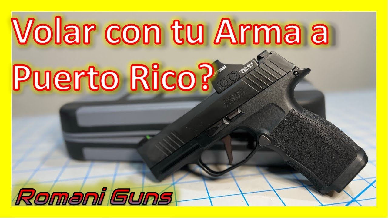 Puedes volar con tu Arma de USA a Puerto Rico? Aqui lo discutimos!