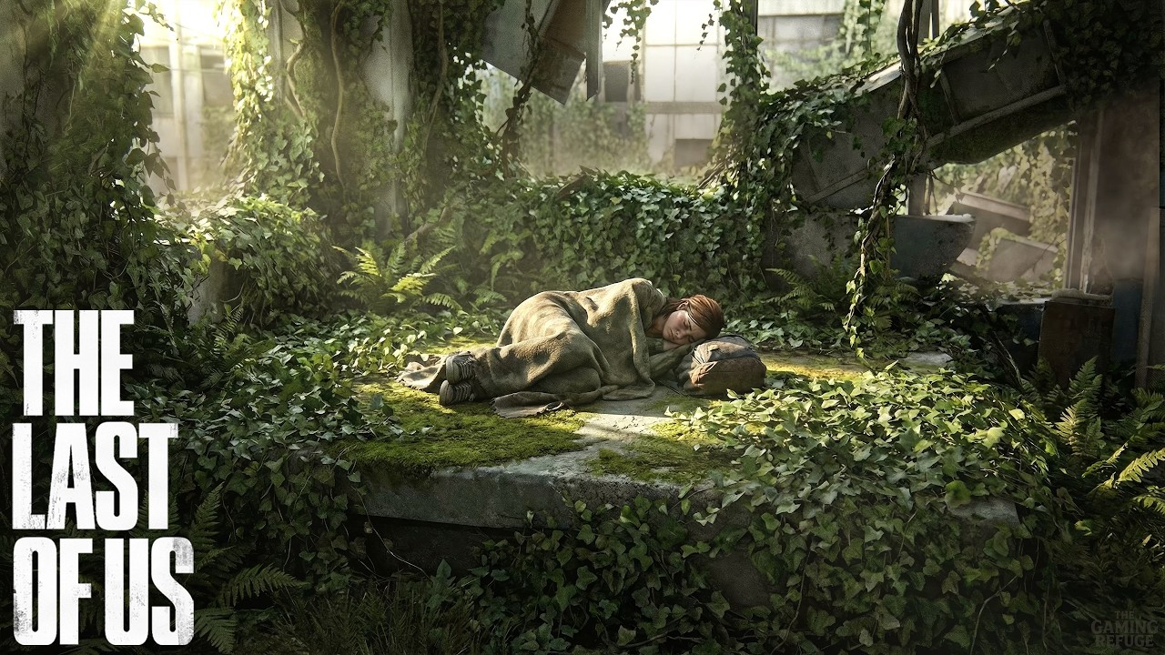 Ellie Sleeping in the Sun ☀️ | Dreaming of Joel | 4K TLOU Relaxing Ambience