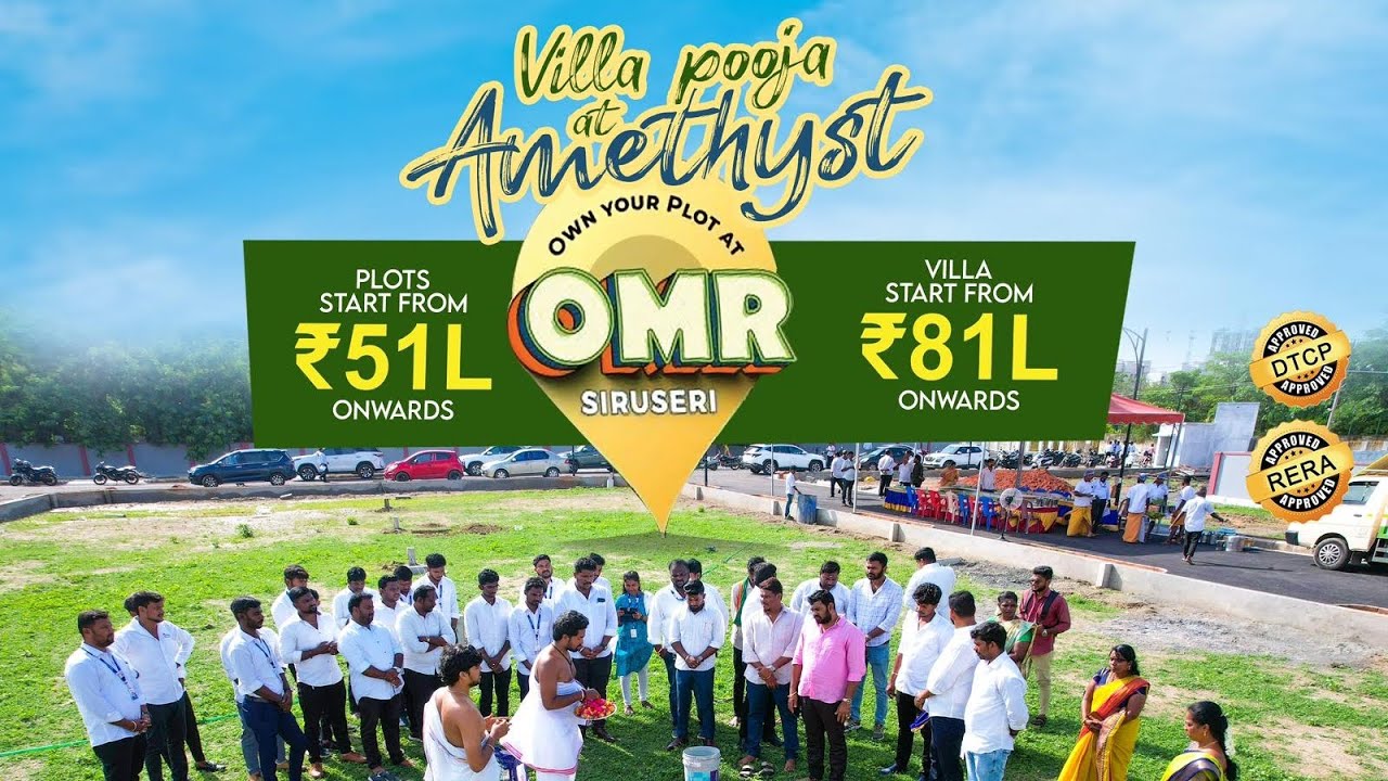 OMR Siruseri Plots for sale7401462533 #padurplots #omrplots #siruseriplots #navalurplots #pudupakkam