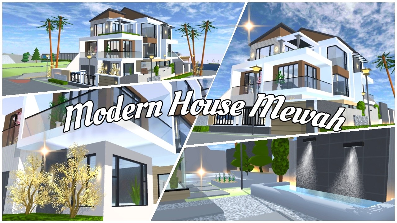 [ BAGI BAGI ID ] RUMAH MEWAH MODERN DI SAKURA SCHOOL SIMULATOR
