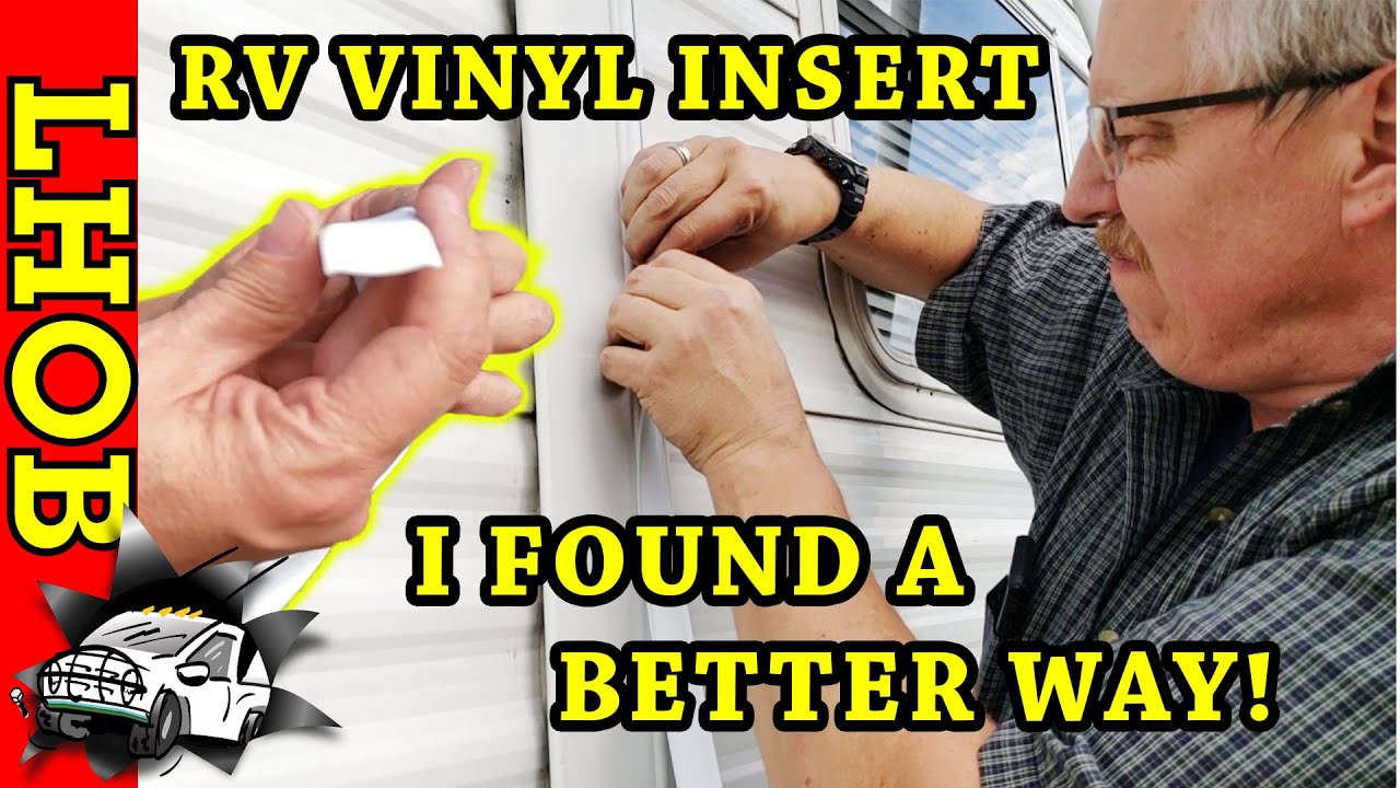 Replacing RV Vinyl Insert - Discovered a simpler way