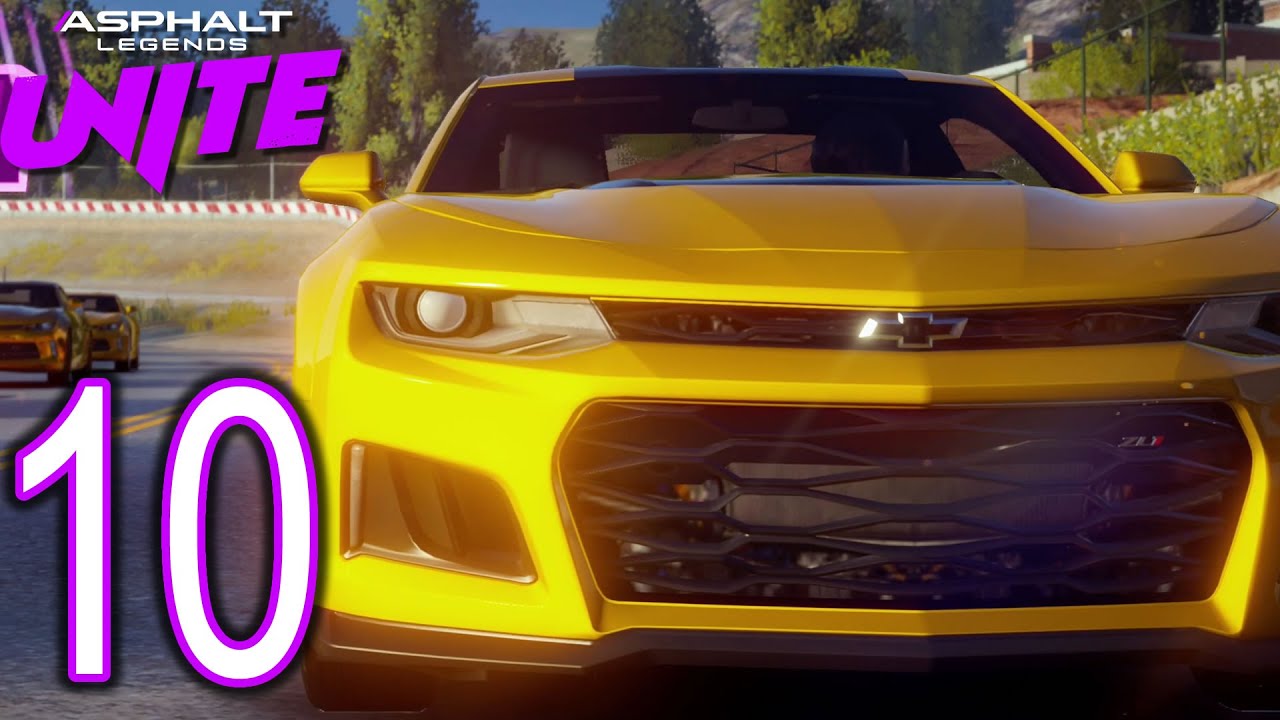 Asphalt Legends UNITE PC Gameplay - Part 10 - Chapter 1, Camaro