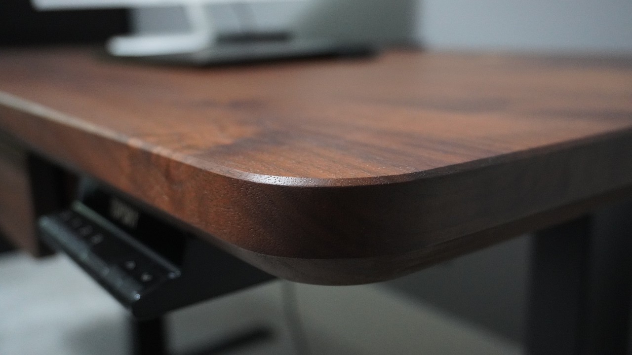 Walnut Desk with a few tricks up its sleeve