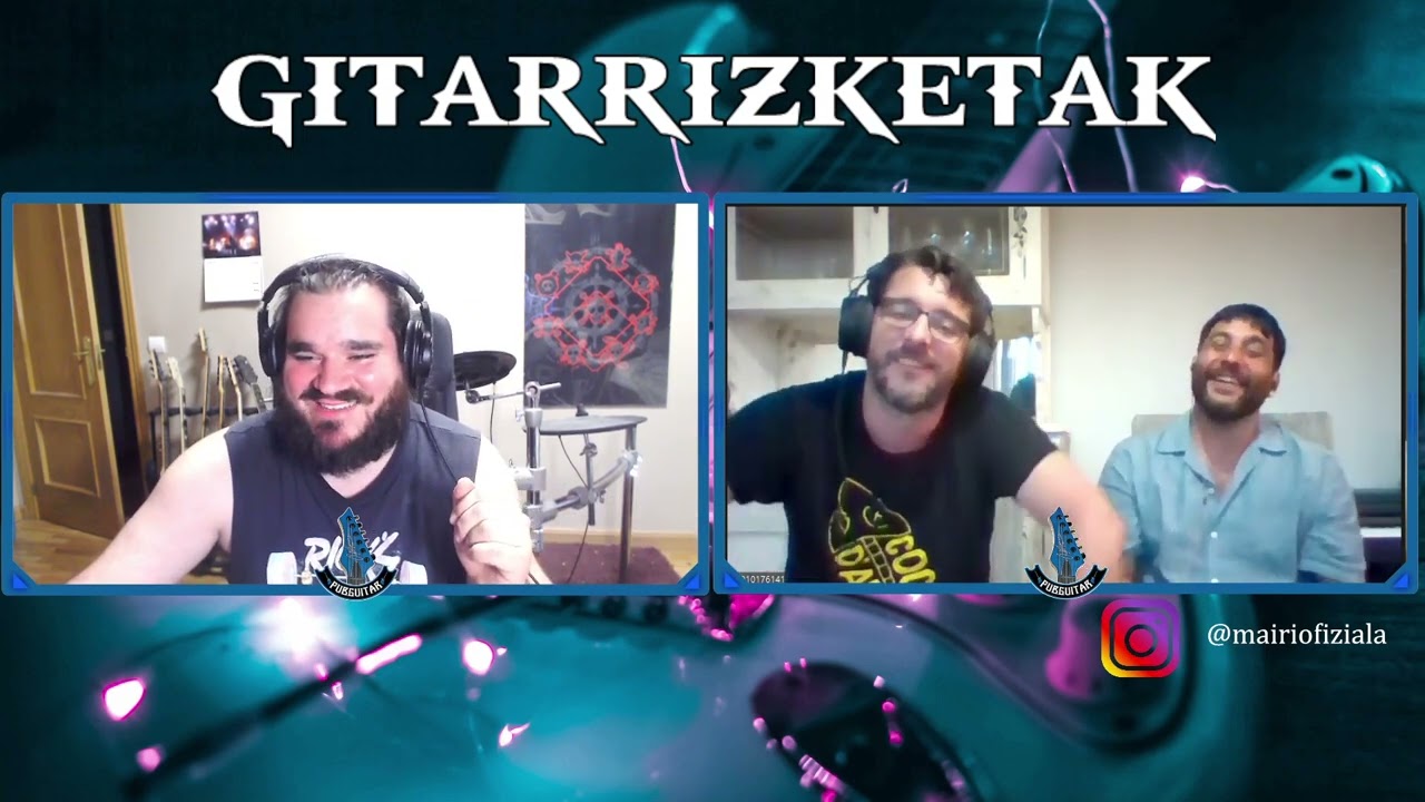 Gitarrizketak 4x16 Gorka Rodriguez eta Asier Berrojalbiz (Mairi, 2zio, Txekoslobako, Ukan)