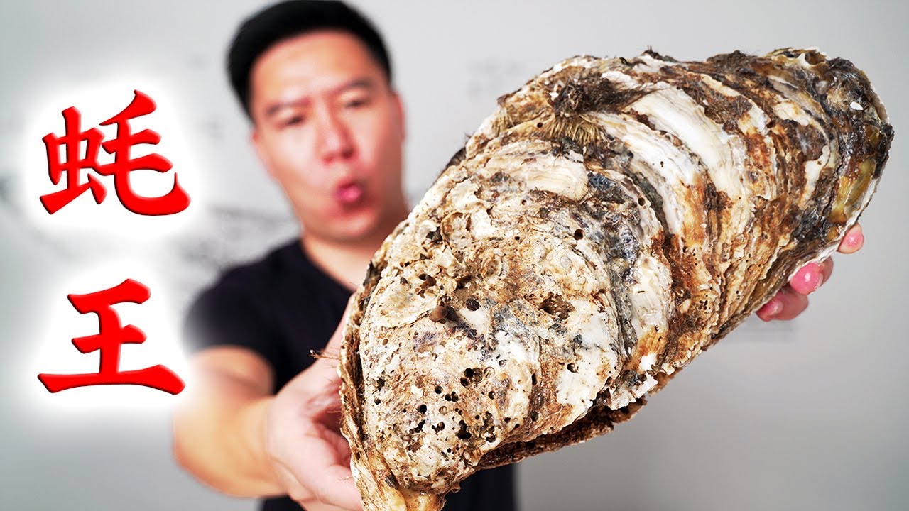 蚝王来了，一个生蚝5斤重，撬开的那一刻我忍不住笑出声了【小文哥吃吃吃】