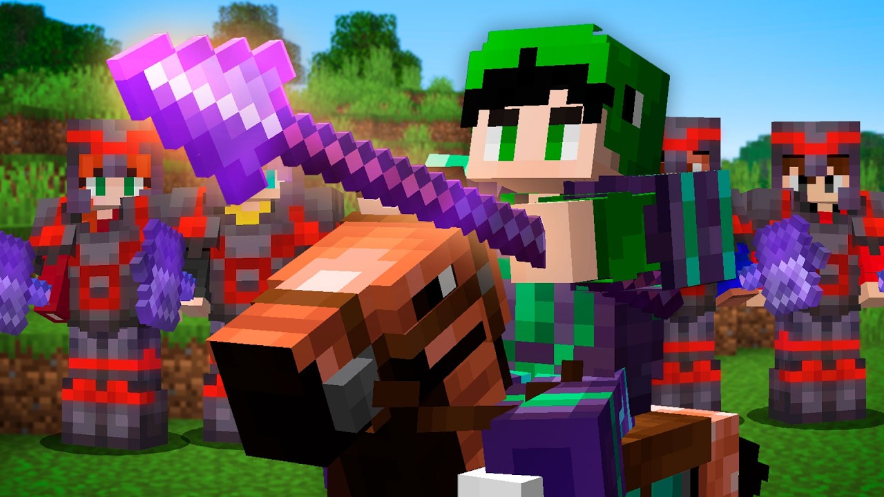 Como eu Dominei o a LANÇA no MINECRAFT