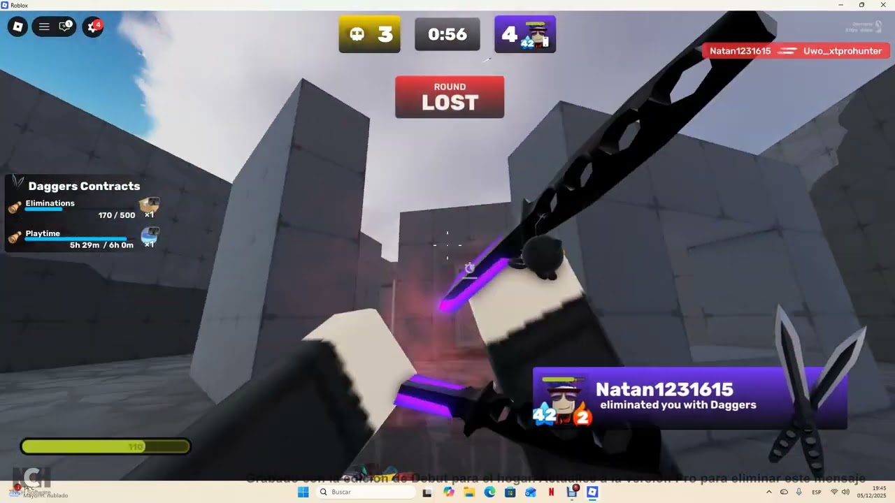 hoy jugaMOS A RIVALS DESBLOQUO SNIPER