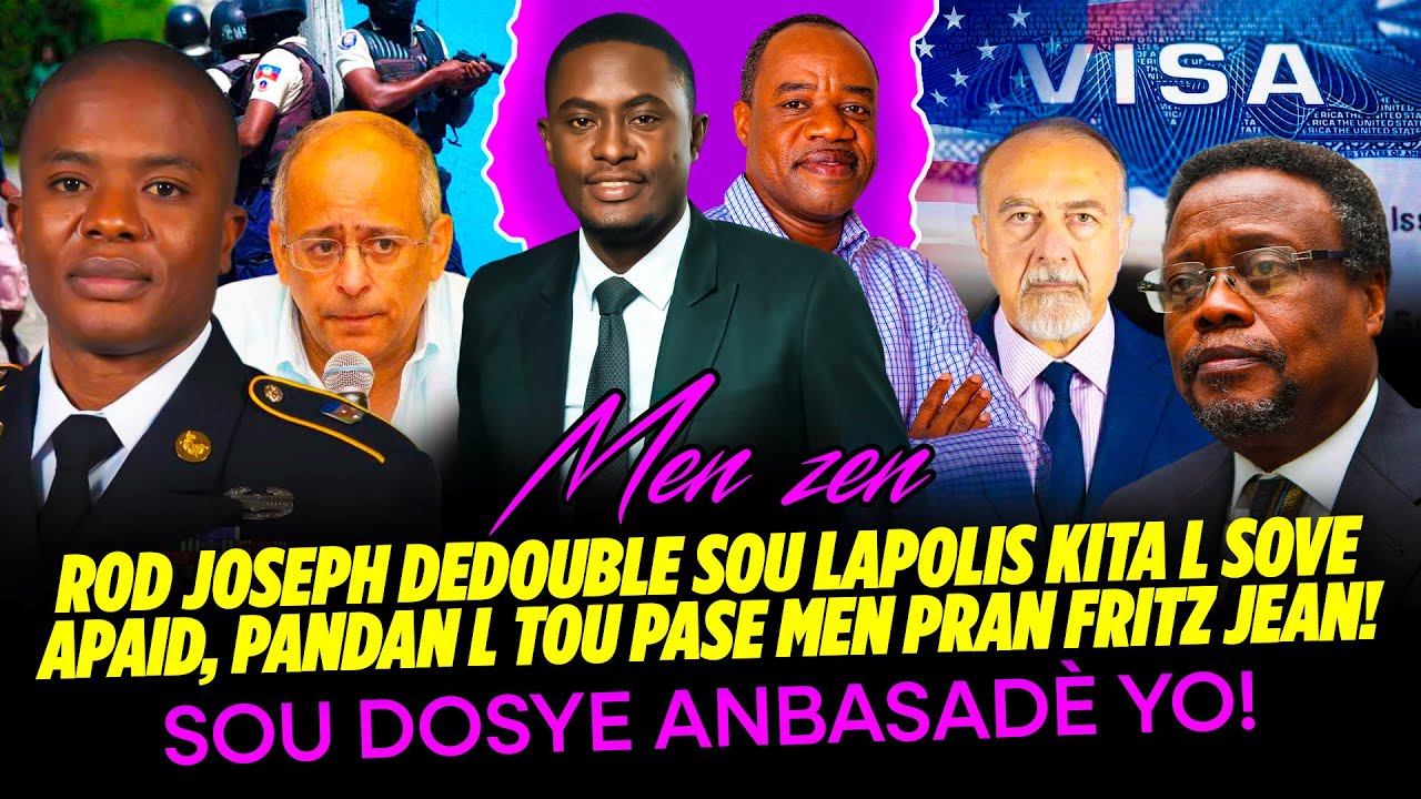 ROD JOSEPH DEDOUBLE SOU LAPOLIS KITA L SOVE APAID, PANDAN L TOU PASE MEN PRAN FRITZ JEAN SOU DOSYE A