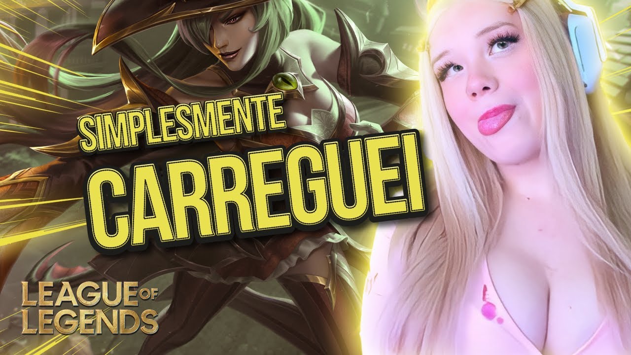 LOL: COM A SYNDRA DA MAIOR É FREE PDL! | Sabrinoca