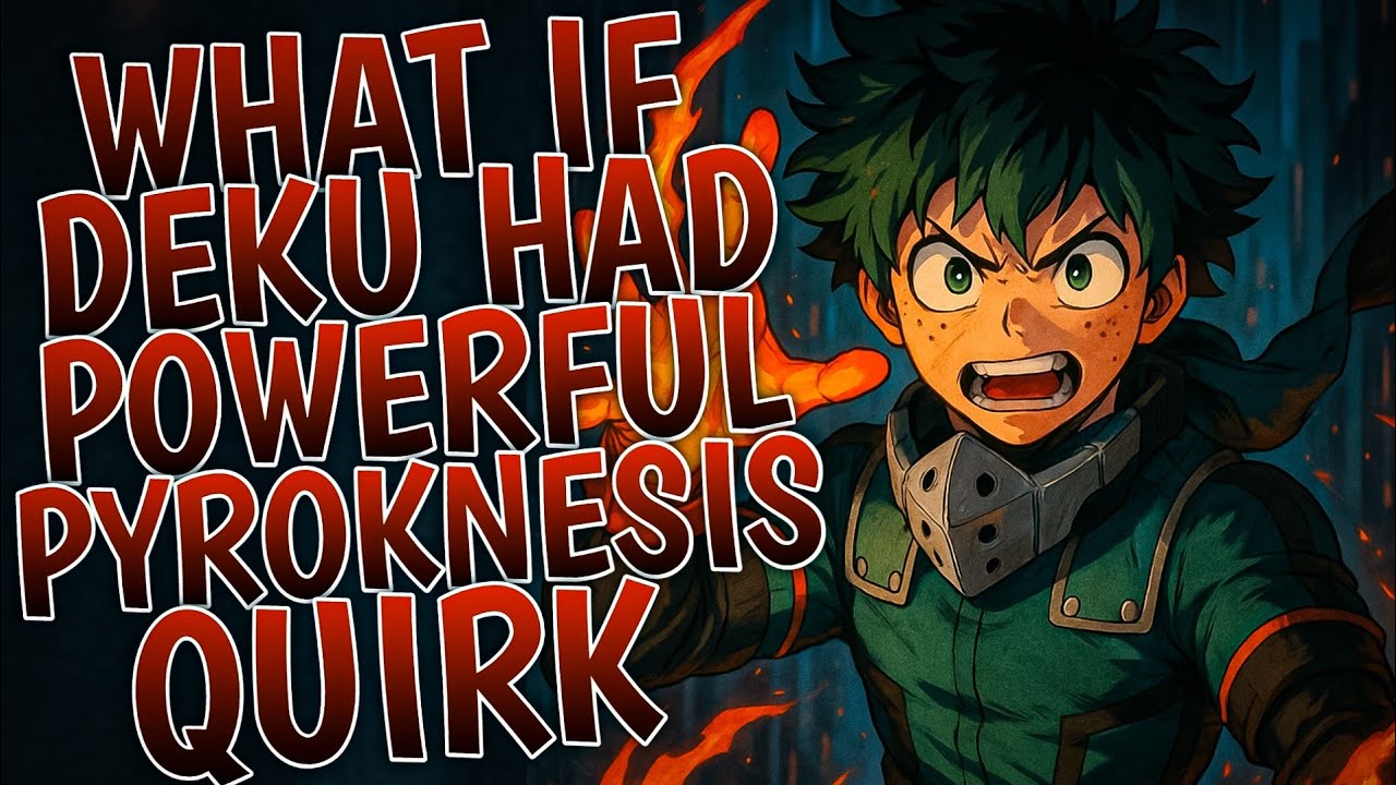 What If Deku Had Powerful Pyrokinesis Quirk | Part 1