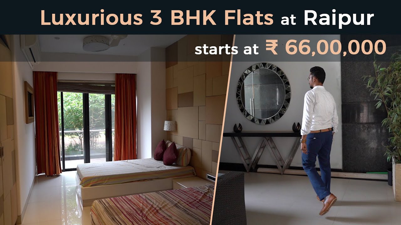 Luxurious 3 BHK Flats at Raipur | Wallfort Heights | Muktesh Realty