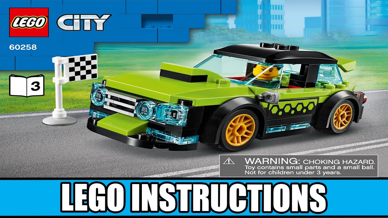 LEGO Instructions | City | 60258 | Tuning Workshop (Book 3)