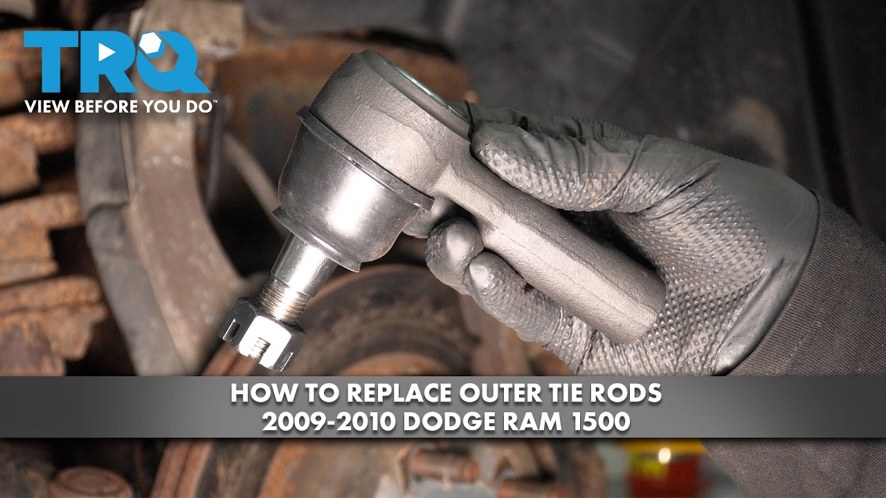 Как заменить наружные рулевые тяги на Dodge Ram 1500 2009-2010 годов выпуска.