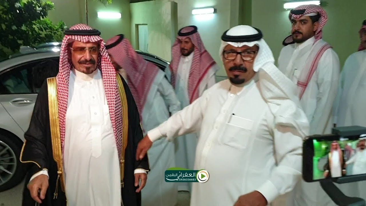 الشاعر الكبير عبدالله بن عون في ضيافة رجل الاعمال سفر بن عفاس الهذيلي البقمي الجزء الاول الاستقبال