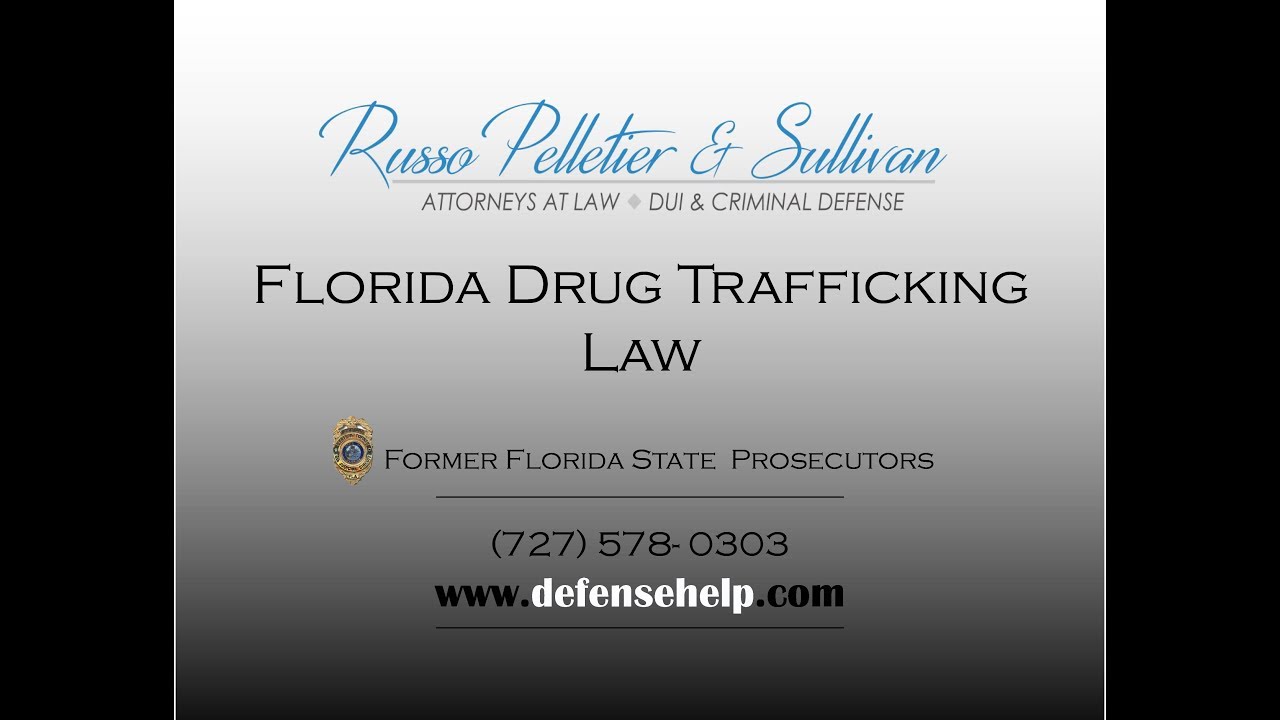 Florida Drug Trafficking Attorney   Pinellas Lawyer