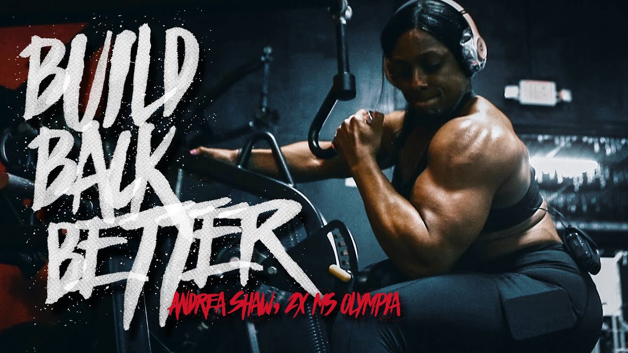BACK DAY WORKOUT with 2x Ms Olympia Andrea Shaw | MUTANT