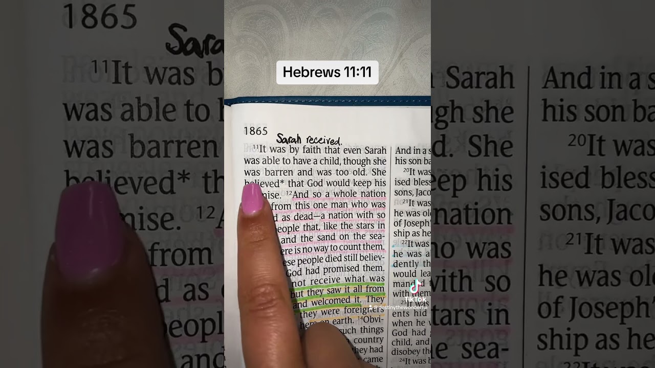 Hebrews 11:11