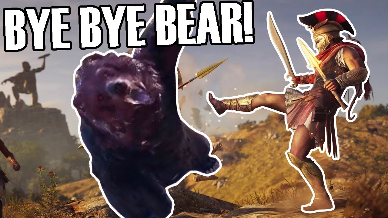 Spartan Kicking Everything - Assassin's Creed Odyssey