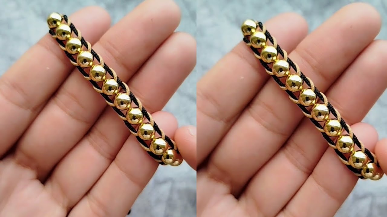 C&oacute;mo hacer pulsera viral/ manilla en tejido macrame tejido viral/ pulsera tejido macrame &hearts;️