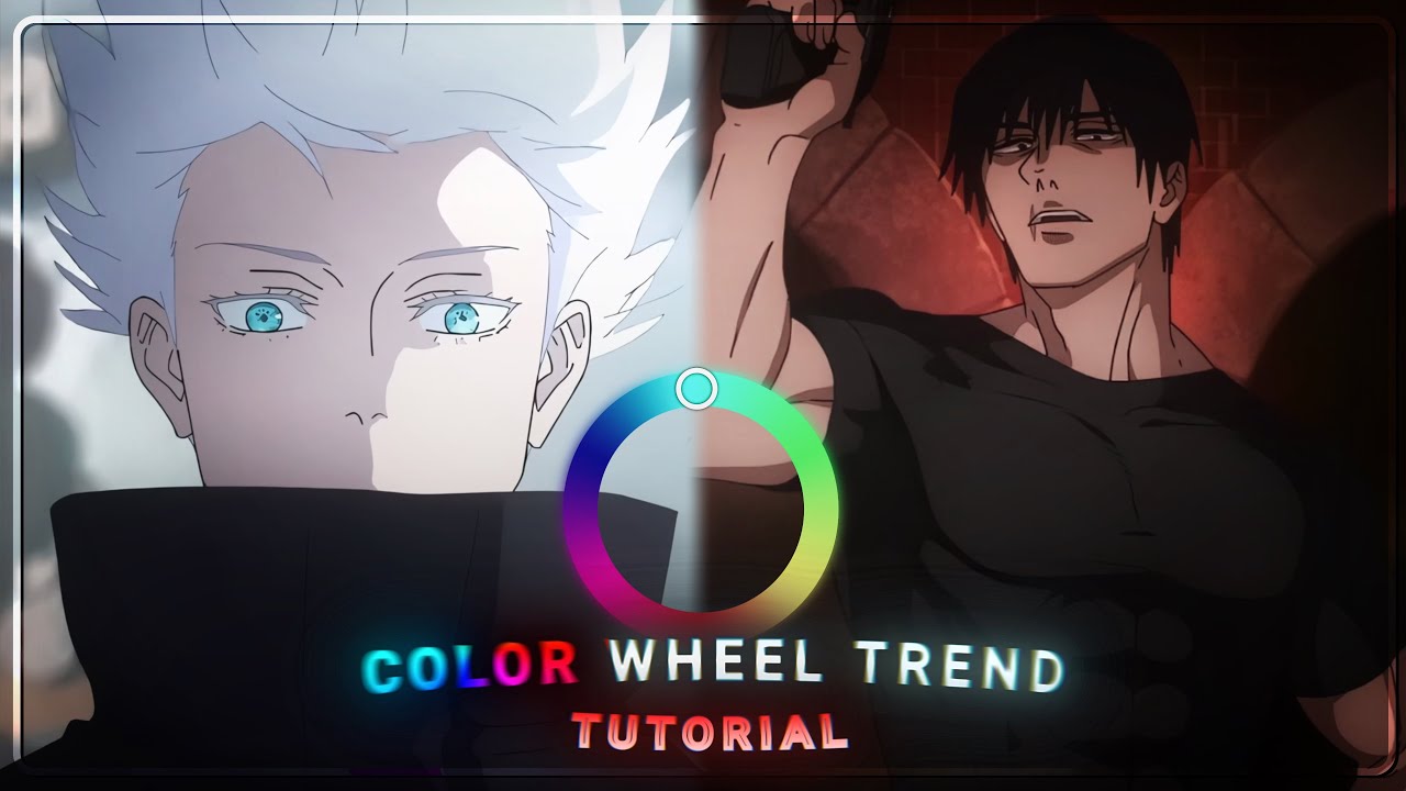 Color wheel trend edit tutorial on alight motion (+preset)
