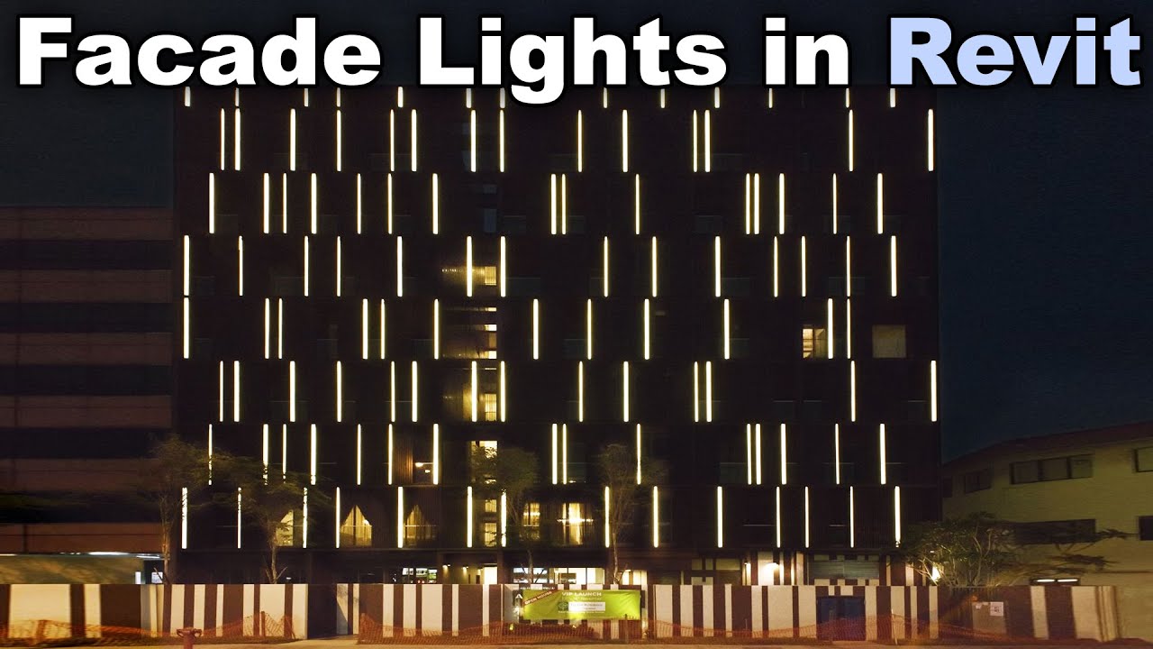 Facade Lights in Revit Tutorial
