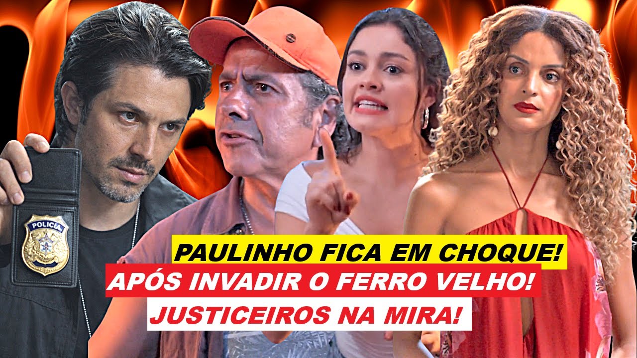 TRÊS GRAÇAS POLÍCIA INVADE O FERRO VELHO DE JOAQUIM E O QUE PAULINHO ENCONTRA DEIXA TODOS CHOCADOS!