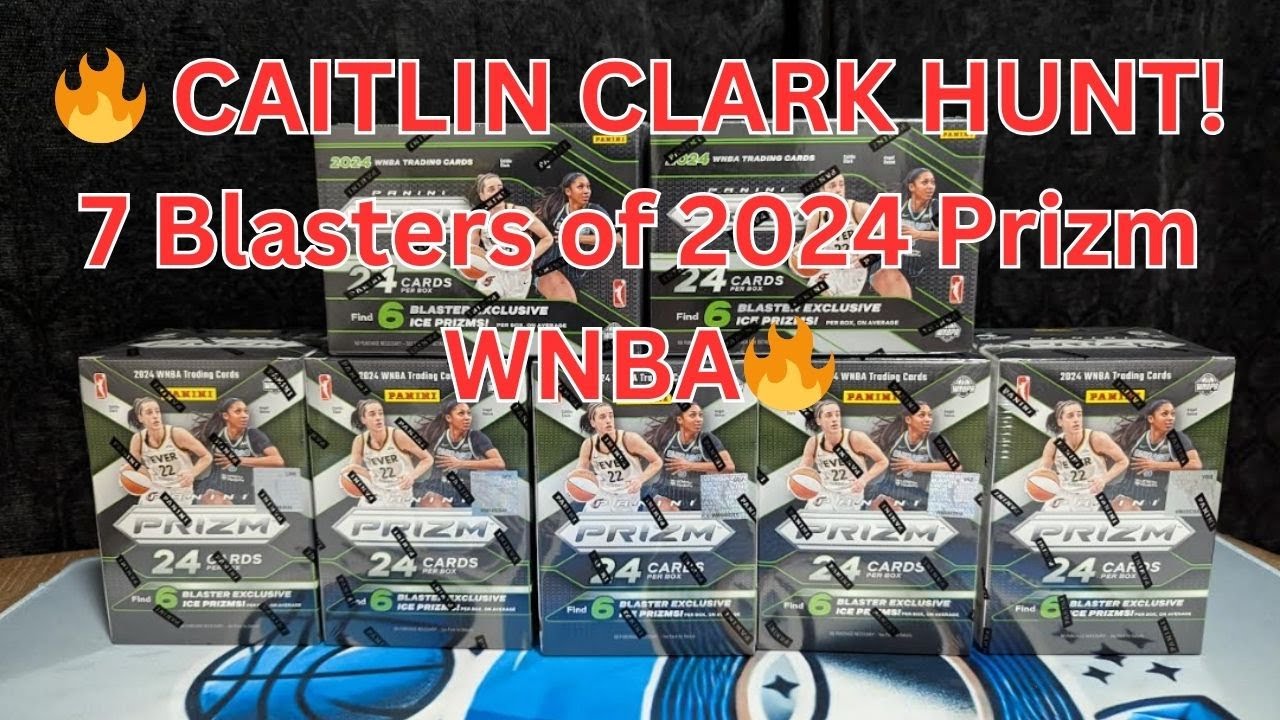 2024 Panini Prizm WNBA Blaster Box Rip! Caitlin Clark Rookie Hunt & Big Parallels!