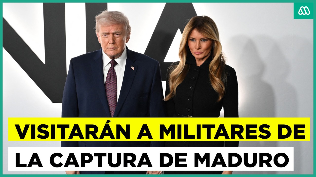 Donald y Melania Trump visitarán a militares que detuvieron a Maduro