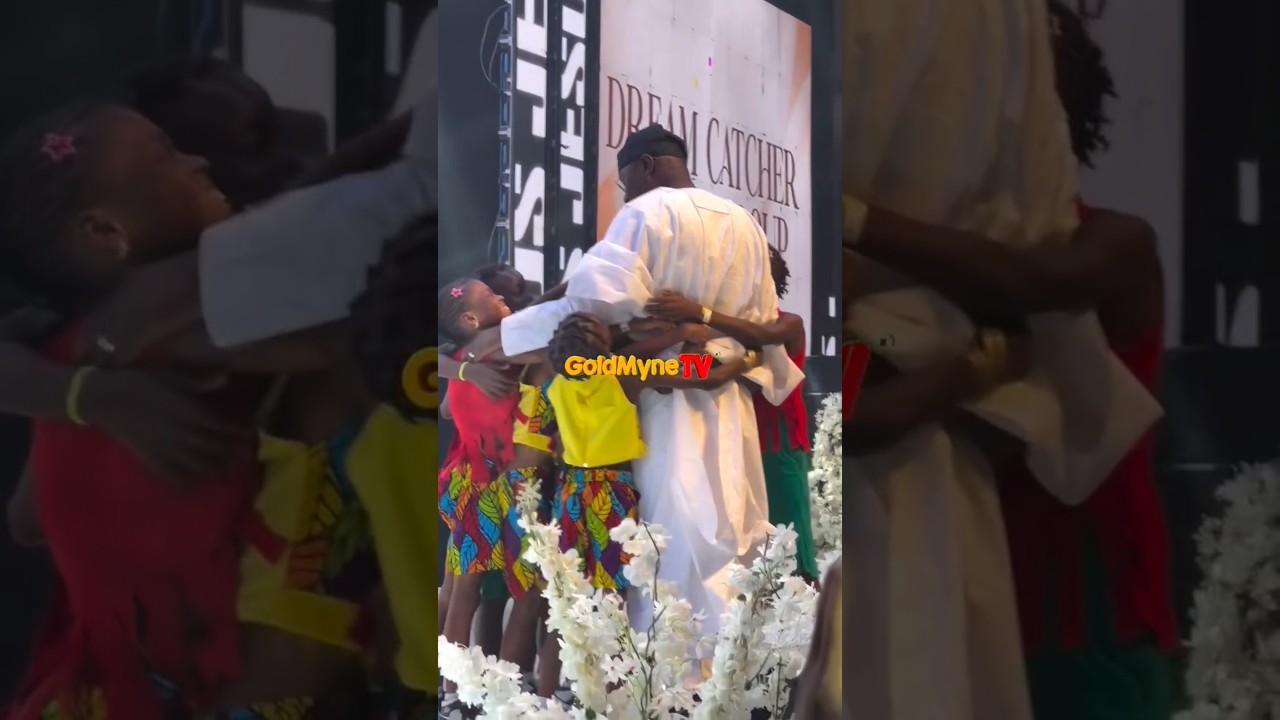 Governor Babajide Sanwo-Olu Dance with Children @ His 60th Birthday Thanksgiving Service 🤍🤍🤍