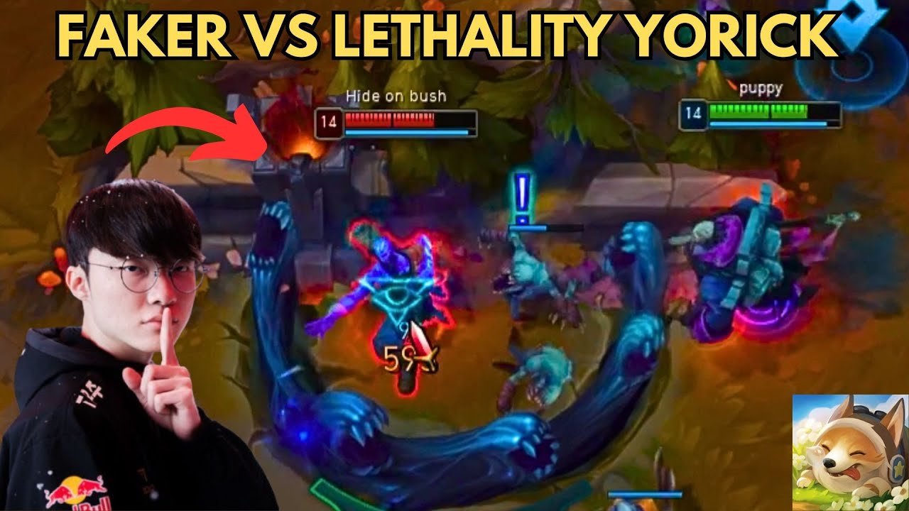 Faker plays against my Lethality Yorick