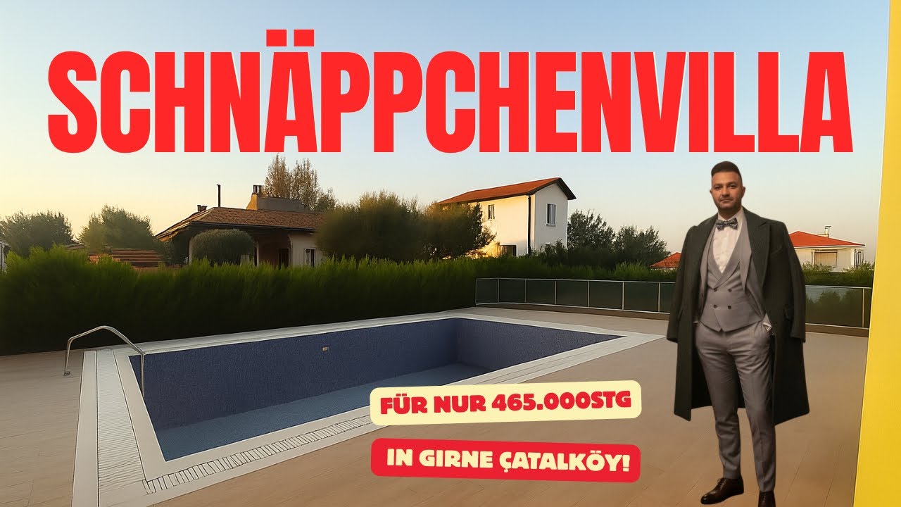 Nordzypern Schnäppchen-Villa für 465.000STG