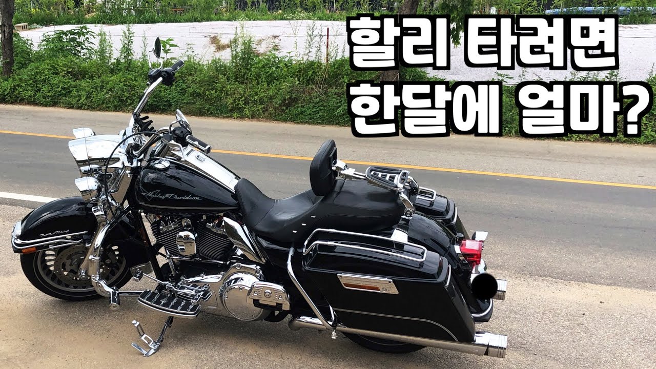 할리데이비슨 로드킹 2년간 총비용 및 주행거리 완벽 분석 (할리 한 달 유지비)