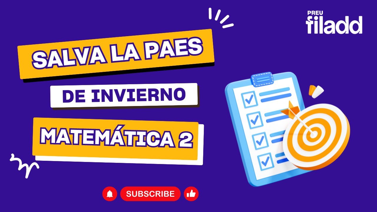 EN VIVO | Salva la PAES | Matemática 2 | Preu Filadd