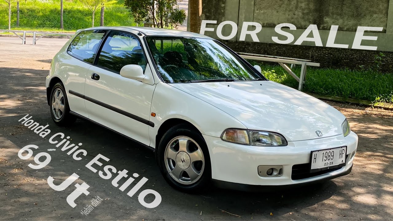 For Sale / Dijual Honda Civic Estilo 1992 Full Restorasi Standart Antik