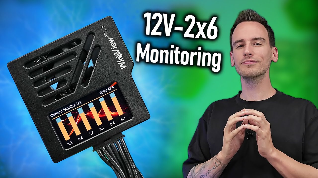 Monitoring GPU connectors before they melt – WireView Pro II