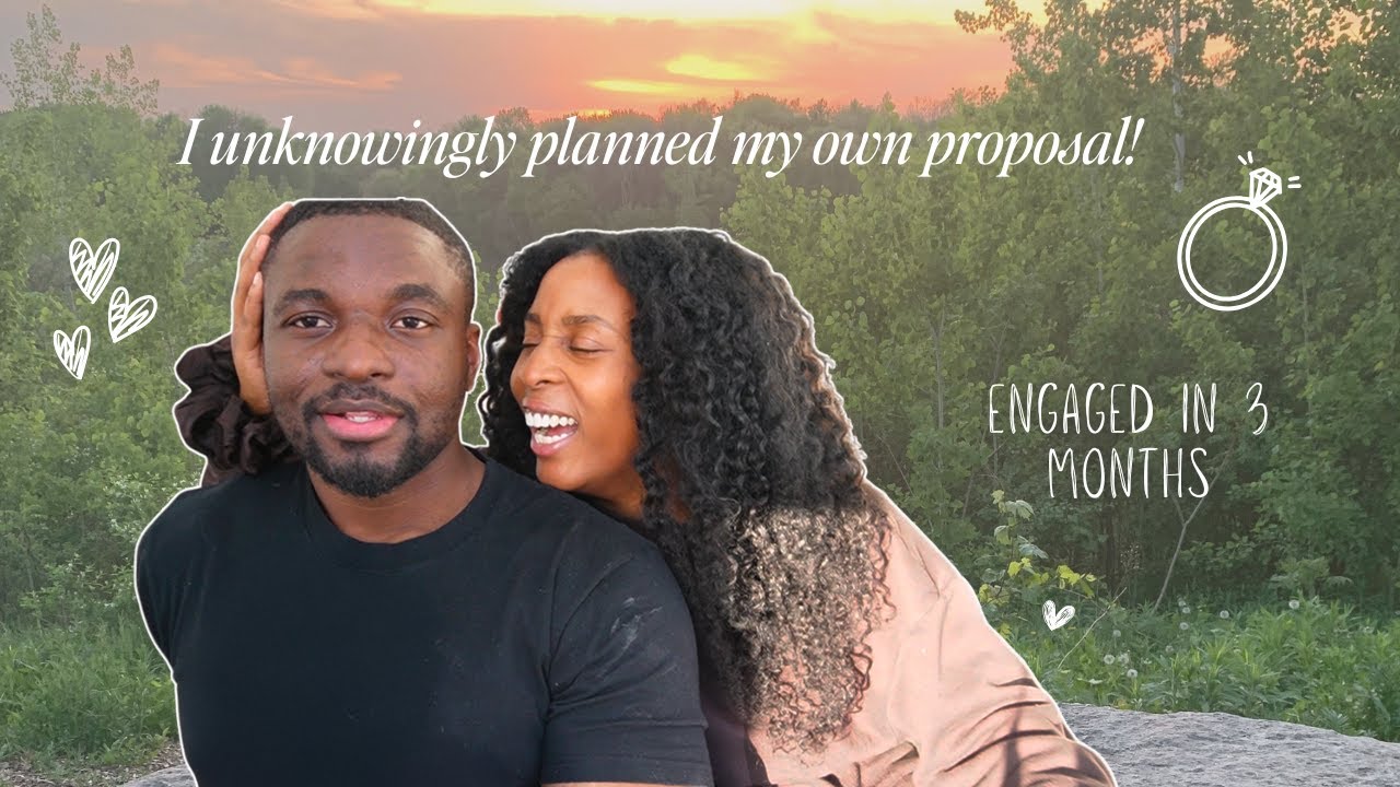 I Planned My Own Proposal! | Our Secret Engagement Story (Engaged in 3 Months!!)