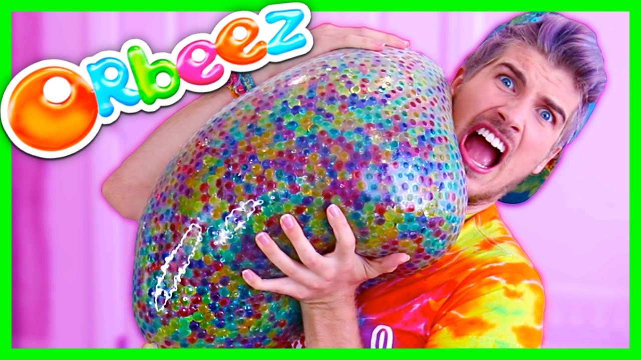 GIANT ORBEEZ STRESS BALL!