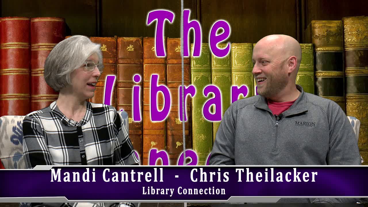 21 March 1 Library Connection with Chris Theilacker, Allison Terrell, and Patrick McDonald
