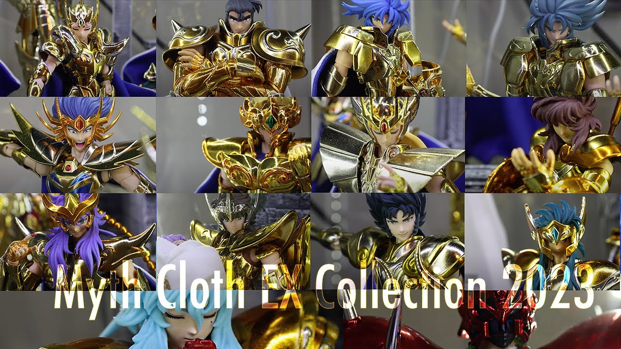 Saint Seiya Coleccion Myth Cloth EX Dorados